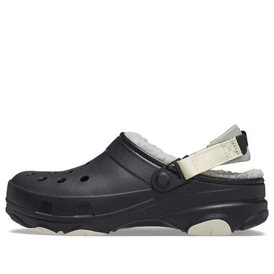 Crocs All Terrain Lined Clog 'Black White' Crocs All Terrain Lined Clog 'Black White'