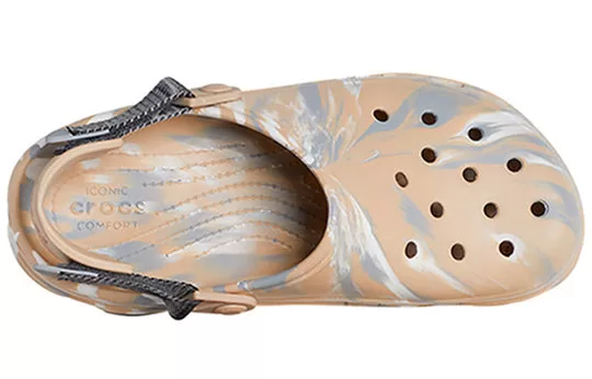 Crocs-All-Terrain-Marbled-Classic-Clog-Chai-Multi-3 Crocs All Terrain Marbled Classic Clog 'Chai Multi'