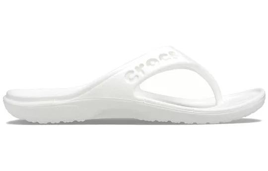 Crocs-Baya-Minimalistic-Casual-Flip-Flops-White-11999-100-2 Crocs Baya Minimalistic Casual Flip-Flops White 11999-100