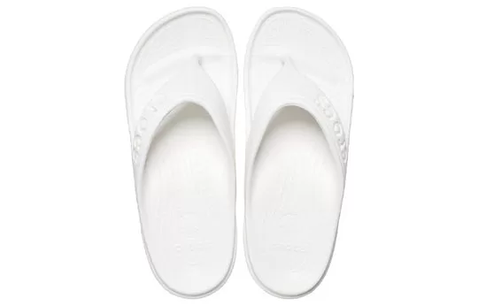 Crocs-Baya-Minimalistic-Casual-Flip-Flops-White-11999-100-5 Crocs Baya Minimalistic Casual Flip-Flops White 11999-100