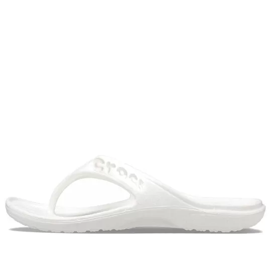 Crocs Baya Minimalistic Casual Flip-Flops White 11999-100 Crocs Baya Minimalistic Casual Flip-Flops White 11999-100