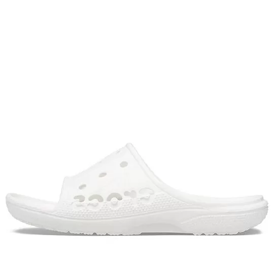 Crocs Baya Minimalistic Casual Slippers White 12000-100 Crocs Baya Minimalistic Casual Slippers White 12000-100