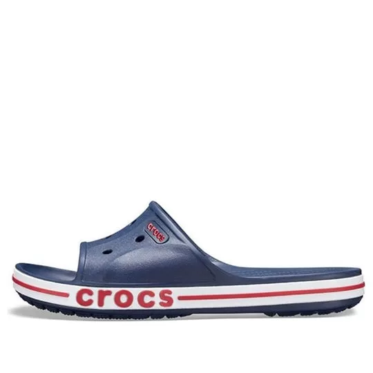 Crocs Bayaband Clog Blue White Red Unisex Slippers Crocs Bayaband Clog Blue White Red Unisex Slippers