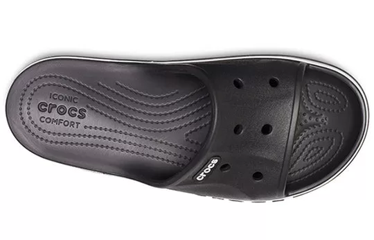 Crocs-Bayaband-Clog-Hollow-Out-Casual-Black-Slippers-2 Crocs Bayaband Clog Hollow Out Casual Black Slippers