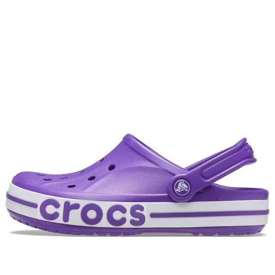 Crocs Bayaband Clog Wear-Resistant Cozy Beach Sports Unisex Purple Sandals Crocs Bayaband Clog Wear-Resistant Cozy Beach Sports Unisex Purple Sandals