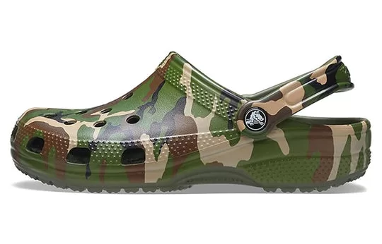 Crocs-Beach-Army-Green-Camouflage-Sandals-1 Crocs Beach Army Green Camouflage Sandals