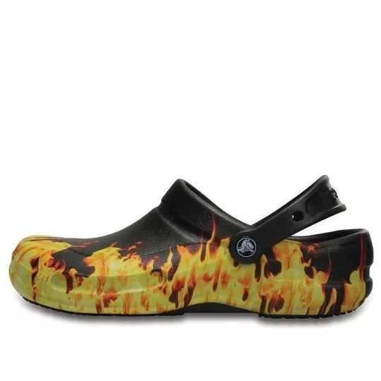 Crocs Bistro Graphic Clogs 'Yellow Black' Crocs Bistro Graphic Clogs 'Yellow Black'