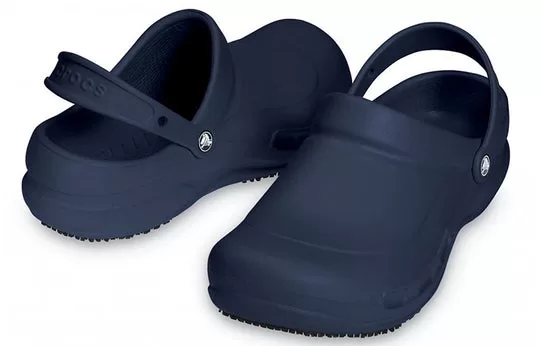 Crocs-Bistro-Slip-Resistant-Clogs-Navy-10075-410-4 Crocs Bistro Slip Resistant Clogs 'Navy' 10075-410