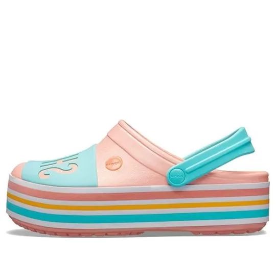 Crocs CB Platform Bold Color Melon Unisex Clog Crocs CB Platform Bold Color Melon Unisex Clog