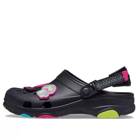 Crocs Classic All-Terrain Clog Minimalistic Casual Unisex Black Sandals Crocs Classic All-Terrain Clog Minimalistic Casual Unisex Black Sandals