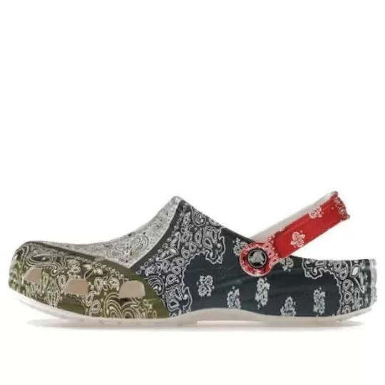 Crocs Classic Bandana Clogs 'Green Blue Red' Crocs Classic Bandana Clogs 'Green Blue Red'