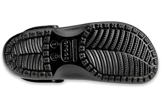 Crocs-Classic-Beach-Sandals-Unisex-Black-10001-001-4 Crocs Classic Beach Sandals Unisex Black 10001-001