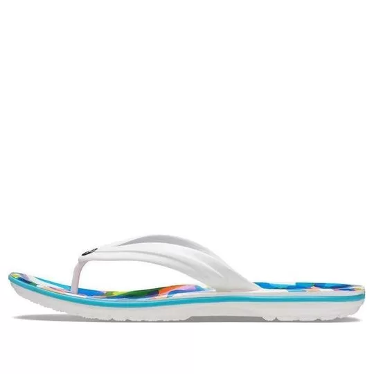 Crocs Classic Bubble Block Slides 'White Multi' Crocs Classic Bubble Block Slides 'White Multi'