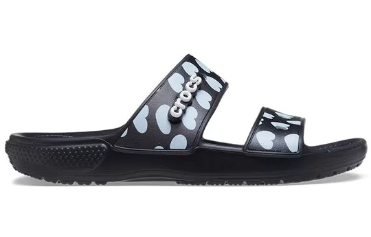 Crocs-Classic-Casual-Fashion-Unisex-Black-Blue-Slippers-1 Crocs Classic Casual Fashion Unisex Black Blue Slippers