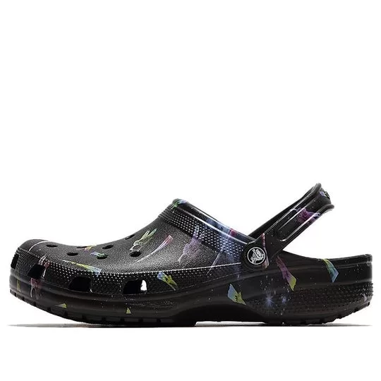 Crocs Classic Clog Casual Breathable Beach Shoes Black Unisex Crocs Classic Clog Casual Breathable Beach Shoes Black Unisex