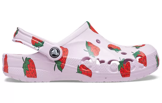 Crocs-Classic-Clog-Casual-Unisex-Pink-Strawberry-Sandals-1 Crocs Classic Clog Casual Unisex Pink Strawberry Sandals