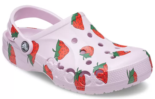 Crocs-Classic-Clog-Casual-Unisex-Pink-Strawberry-Sandals-2 Crocs Classic Clog Casual Unisex Pink Strawberry Sandals