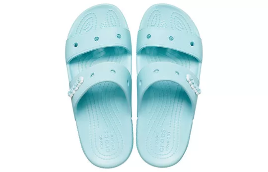 Crocs-Classic-Clog-Cozy-Unisex-Blue-Sandals-4 Crocs Classic Clog Cozy Unisex Blue Sandals