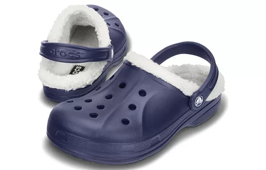 Crocs-Classic-Clog-Crocs-Stay-Warm-Wear-Resistant-Navy-Blue-Unisex-Slippers-16244-49U-3 Crocs Classic Clog Crocs Stay Warm Wear-Resistant Navy Blue Unisex Slippers 16244-49U