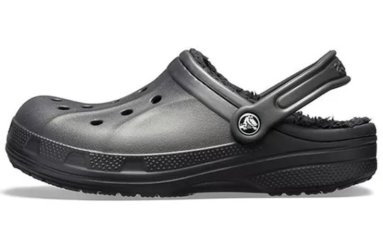 Crocs-Classic-Clog-Crocs-Stay-Warm-Wear-Resistant-Sports-Unisex-Black-Sandals-16244-060-1 Crocs Classic Clog Crocs Stay Warm Wear-Resistant Sports Unisex Black Sandals 16244-060