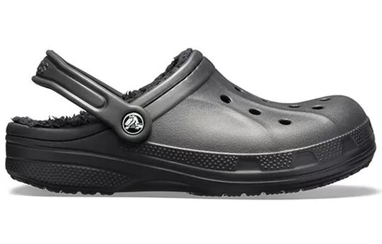 Crocs-Classic-Clog-Crocs-Stay-Warm-Wear-Resistant-Sports-Unisex-Black-Sandals-16244-060-2 Crocs Classic Clog Crocs Stay Warm Wear-Resistant Sports Unisex Black Sandals 16244-060