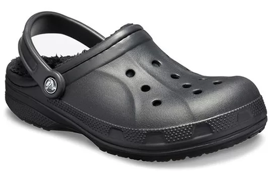 Crocs-Classic-Clog-Crocs-Stay-Warm-Wear-Resistant-Sports-Unisex-Black-Sandals-16244-060-4 Crocs Classic Clog Crocs Stay Warm Wear-Resistant Sports Unisex Black Sandals 16244-060