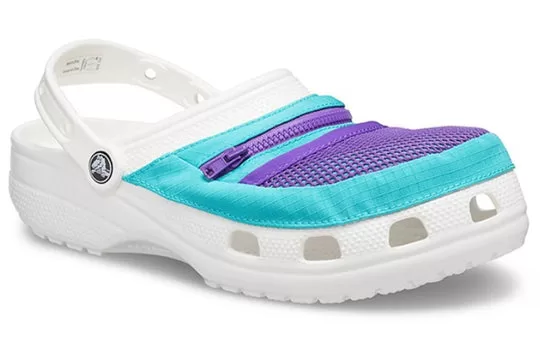 Crocs-Classic-Clog-Pocket-Crocs-Blue-Sandals-1 Crocs Classic Clog Pocket Crocs Blue Sandals