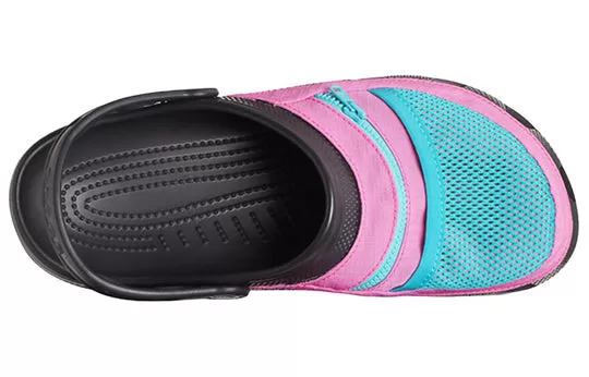 Crocs-Classic-Clog-Pocket-Sandals-Black-Pink-2 Crocs Classic Clog Pocket Sandals Black Pink