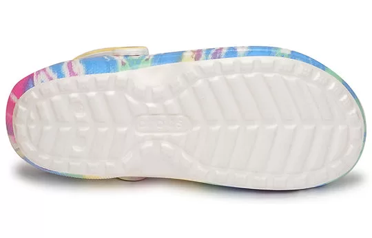 Crocs-Classic-Clog-Tie-Dye-Crocs-Multi-Color-Blue-6 Crocs Classic Clog Tie Dye Crocs Multi-Color Blue