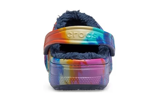 Crocs-Classic-Clog-Tie-Dye-Printing-Shoe-Deep-Blue-Unisex-5 Crocs Classic Clog Tie Dye Printing Shoe Deep Blue Unisex
