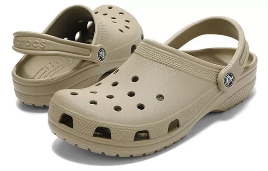 Crocs-Classic-Clogs-Cobblestone-10001-2V3-3 Crocs Classic Clogs 'Cobblestone' 10001-2V3