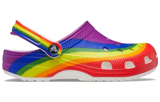 Crocs-Classic-Clogs-Rainbow-Dye-208106-1 Crocs Classic Clogs 'Rainbow Dye' 208106