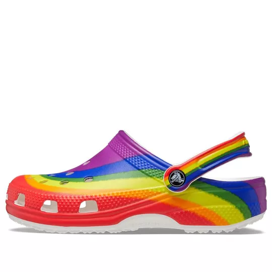 Crocs Classic Clogs 'Rainbow Dye' 208106 Crocs Classic Clogs 'Rainbow Dye' 208106