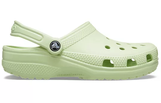 Crocs-Classic-Crocs-Beach-Unisex-Gray-Green-Sandals-10001-335-1 Crocs Classic Crocs Beach Unisex Gray Green Sandals 10001-335