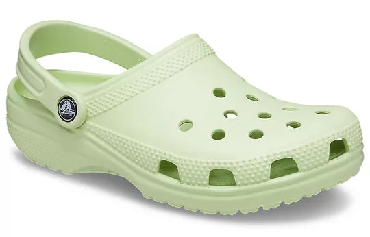 Crocs-Classic-Crocs-Beach-Unisex-Gray-Green-Sandals-10001-335-2 Crocs Classic Crocs Beach Unisex Gray Green Sandals 10001-335