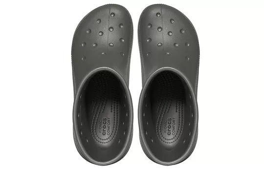 Crocs-Classic-Crush-Boot-Grey-4 Crocs Classic Crush Boot 'Grey'