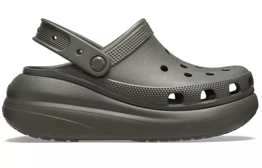 Crocs-Classic-Crush-Clog-Dusty-Olive-2 Crocs Classic Crush Clog 'Dusty Olive'