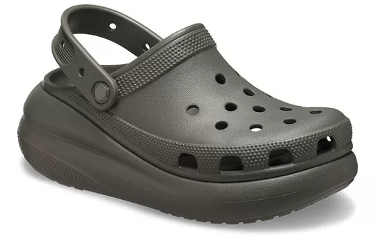 Crocs-Classic-Crush-Clog-Dusty-Olive-3 Crocs Classic Crush Clog 'Dusty Olive'