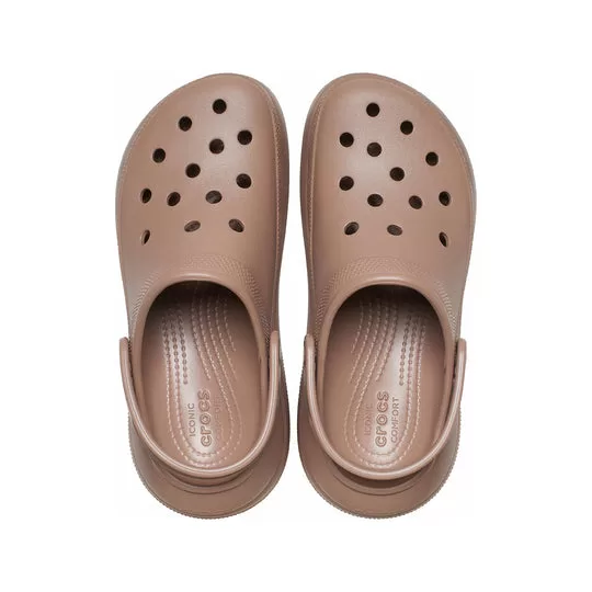 Crocs-Classic-Crush-Clogs-Brown-3 Crocs Classic Crush Clogs 'Brown'