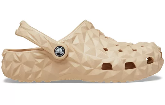 Crocs-Classic-Geometric-Clogs-Beige-1 Crocs Classic Geometric Clogs 'Beige'