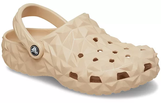 Crocs-Classic-Geometric-Clogs-Beige-2 Crocs Classic Geometric Clogs 'Beige'