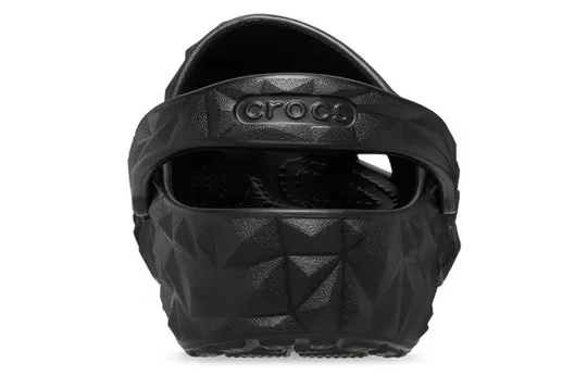 Crocs-Classic-Geometric-Clogs-Black-4 Crocs Classic Geometric Clogs 'Black'