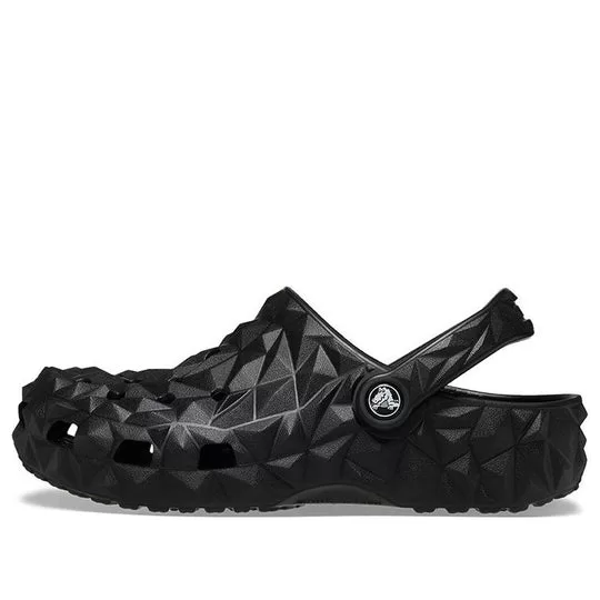 Crocs Classic Geometric Clogs 'Black' Crocs Classic Geometric Clogs 'Black'