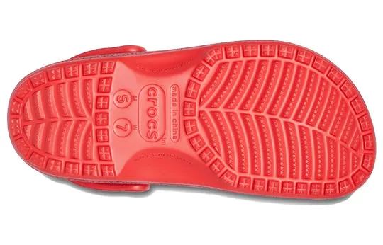 Crocs-Classic-Glitter-Clogs-Flame-5 Crocs Classic Glitter Clogs 'Flame'