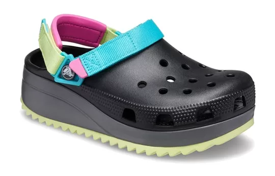 Crocs-Classic-Hiker-Clog-Black-Blue-Yellow-3 Crocs Classic Hiker Clog 'Black Blue Yellow'