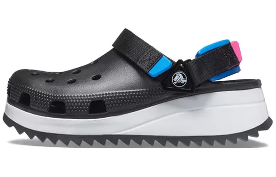Crocs-Classic-Hiker-Clog-Sports-Black-Blue-Red-Sandals-Black-Blue-Red-1 Crocs Classic Hiker Clog Sports Black Blue Red Sandals 'Black Blue Red'