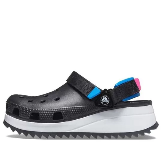 Crocs Classic Hiker Clog Sports Black Blue Red Sandals 'Black Blue Red' Crocs Classic Hiker Clog Sports Black Blue Red Sandals 'Black Blue Red'