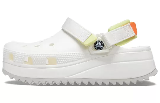 Crocs-Classic-Hiker-Clog-White-Sandals-1 Crocs Classic Hiker Clog White Sandals