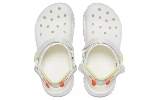 Crocs-Classic-Hiker-Clog-White-Sandals-5 Crocs Classic Hiker Clog White Sandals