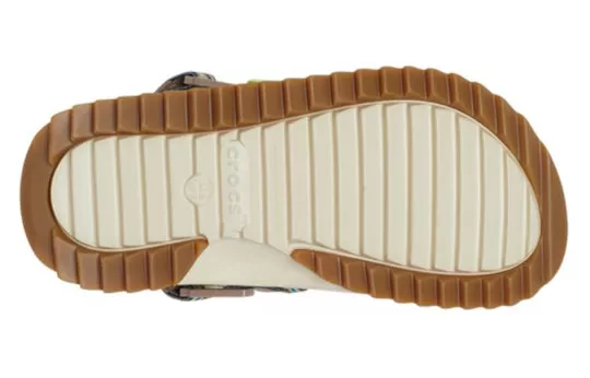 Crocs-Classic-Hiker-Ikat-Clogs-White-Tan-3 Crocs Classic Hiker Ikat Clogs 'White Tan'